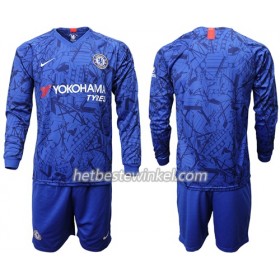 Chelsea Voetbaltenues Kind Thuis 2019/20 - LS (+ Korte broeken)